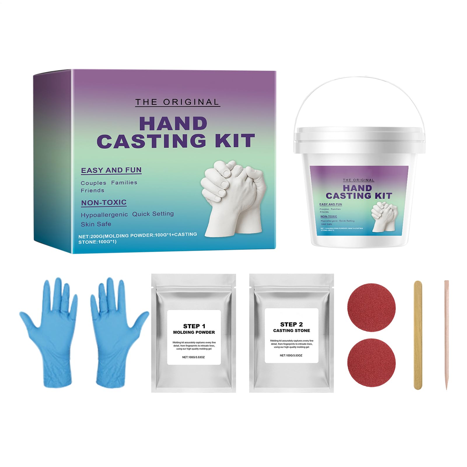 niimo escultura manos pareja