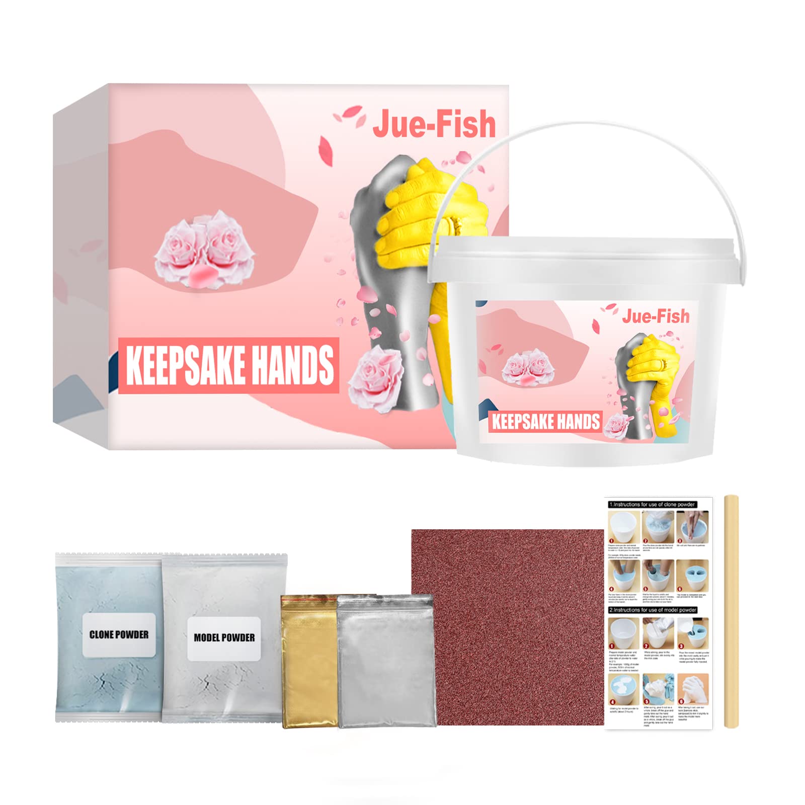 niimo kit 3d molde manos y pies para bebé